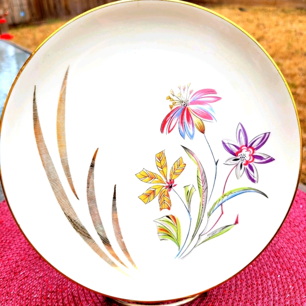 Vintage Bareuther Waldsassen decorative plates